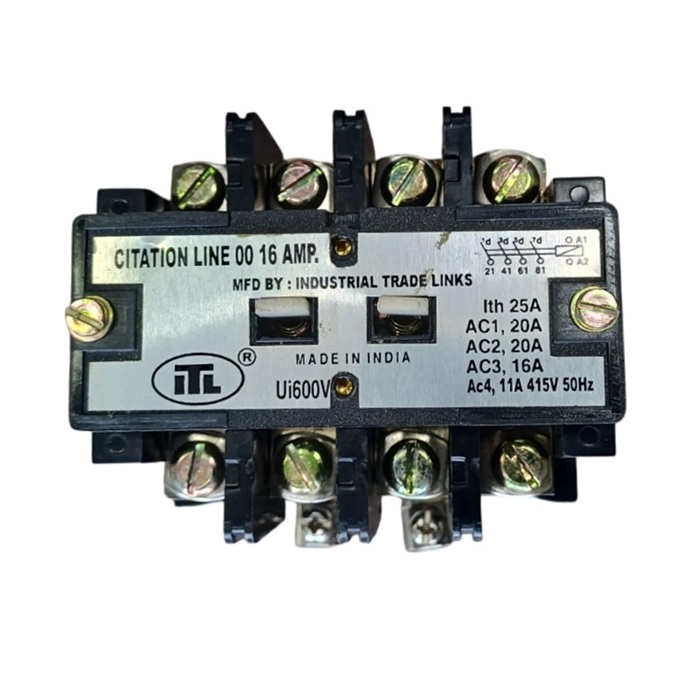 16A_4P_415V_AC_Contactor_top_view