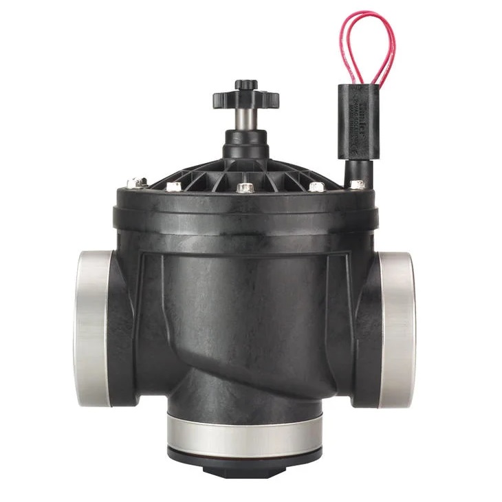 ICV301B 3 inch (80 mm) Solenoid Valve (with Flow Control), Glassfilled Nylon Globe/angle Valve