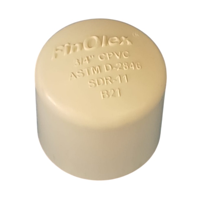 CPVC End Cap 4" (114.30 mm) SCH-80