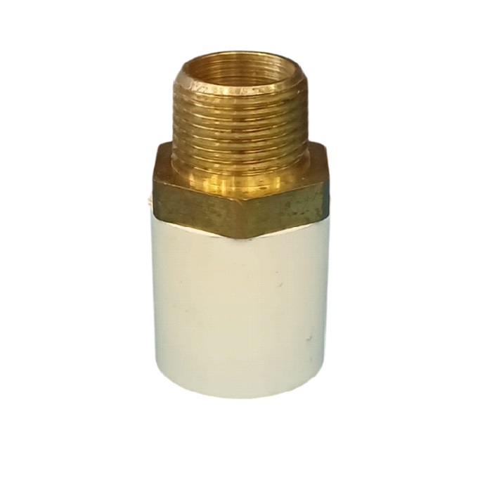CPVC Reducing Brass MTA 3/4" x 1/2" SDR-11