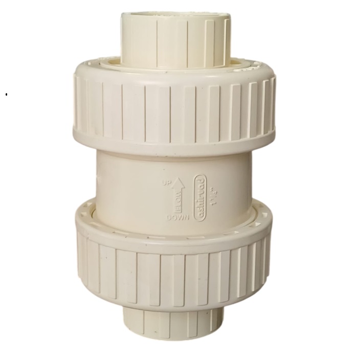 CPVC 1.1/4 inch (34.90 mm) Non Return Valve (NRV) SDR-11 ASTM D-2846