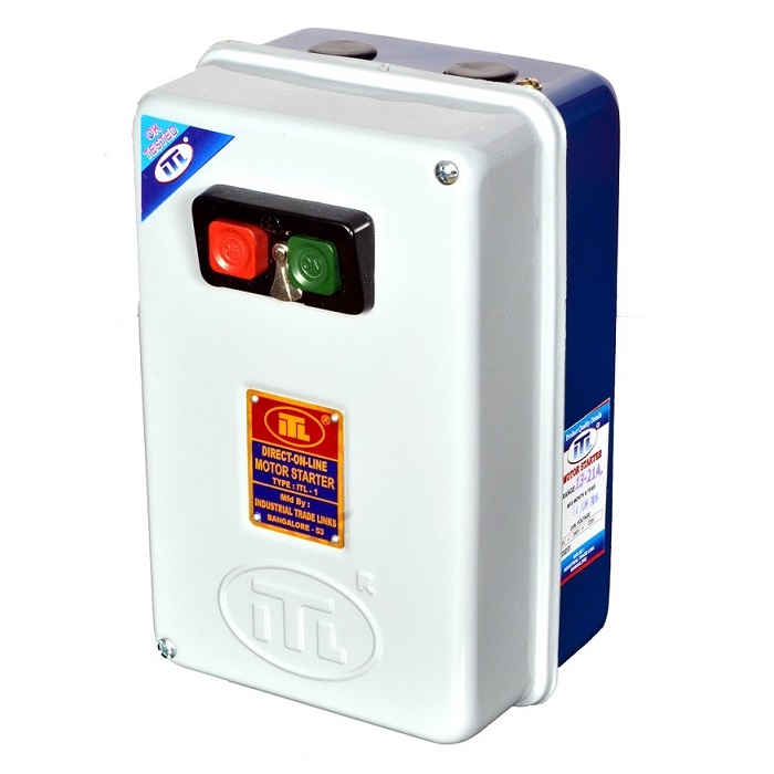 DOL Starter 3.0 HP 3-Phase Relay 6-10 A (Direct-On-Line)